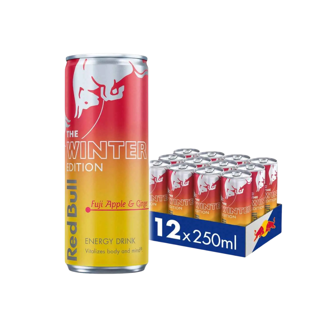 X12 Red Bull Fuji Apple Ginger 250ml