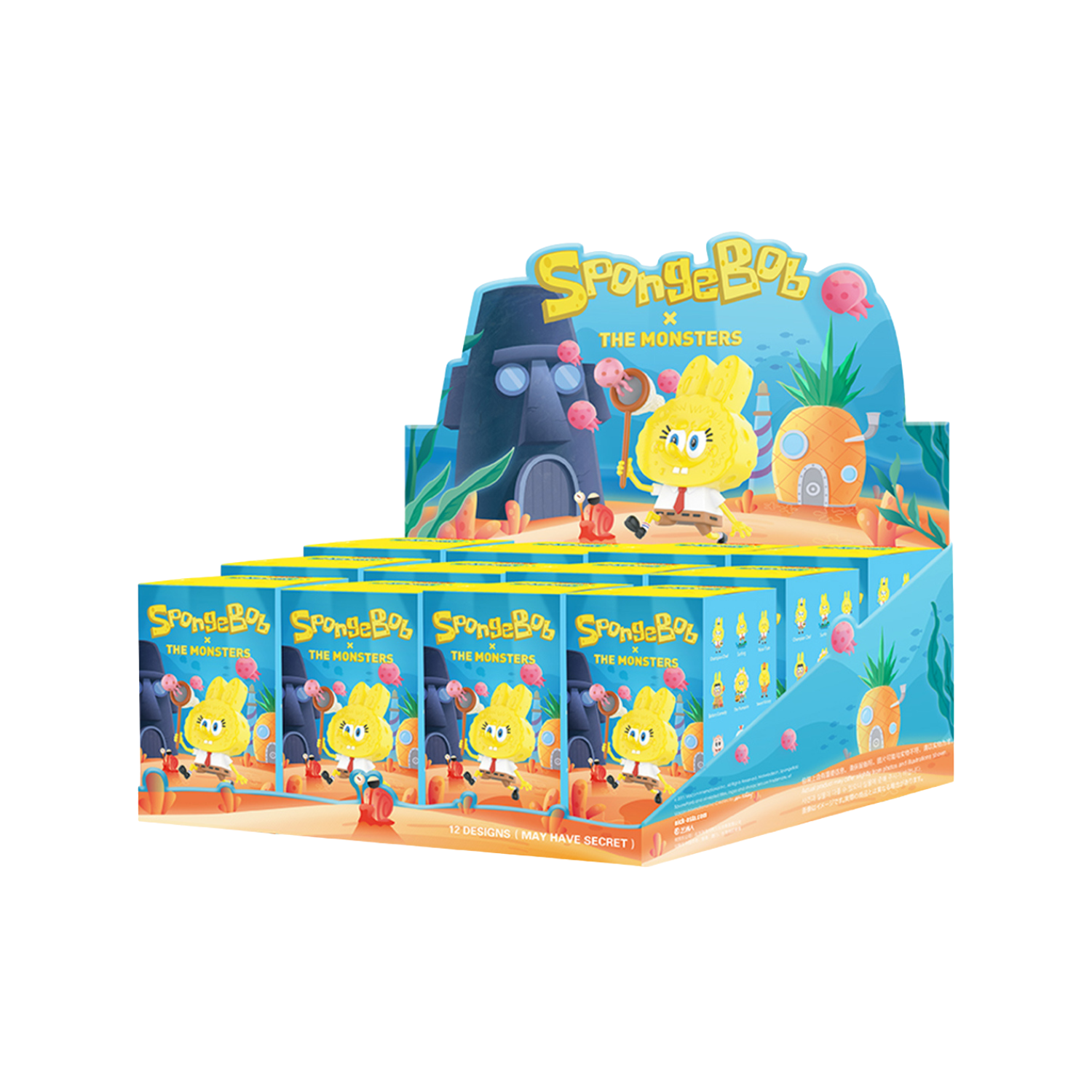 Labubu X Spongebob - Whole Set