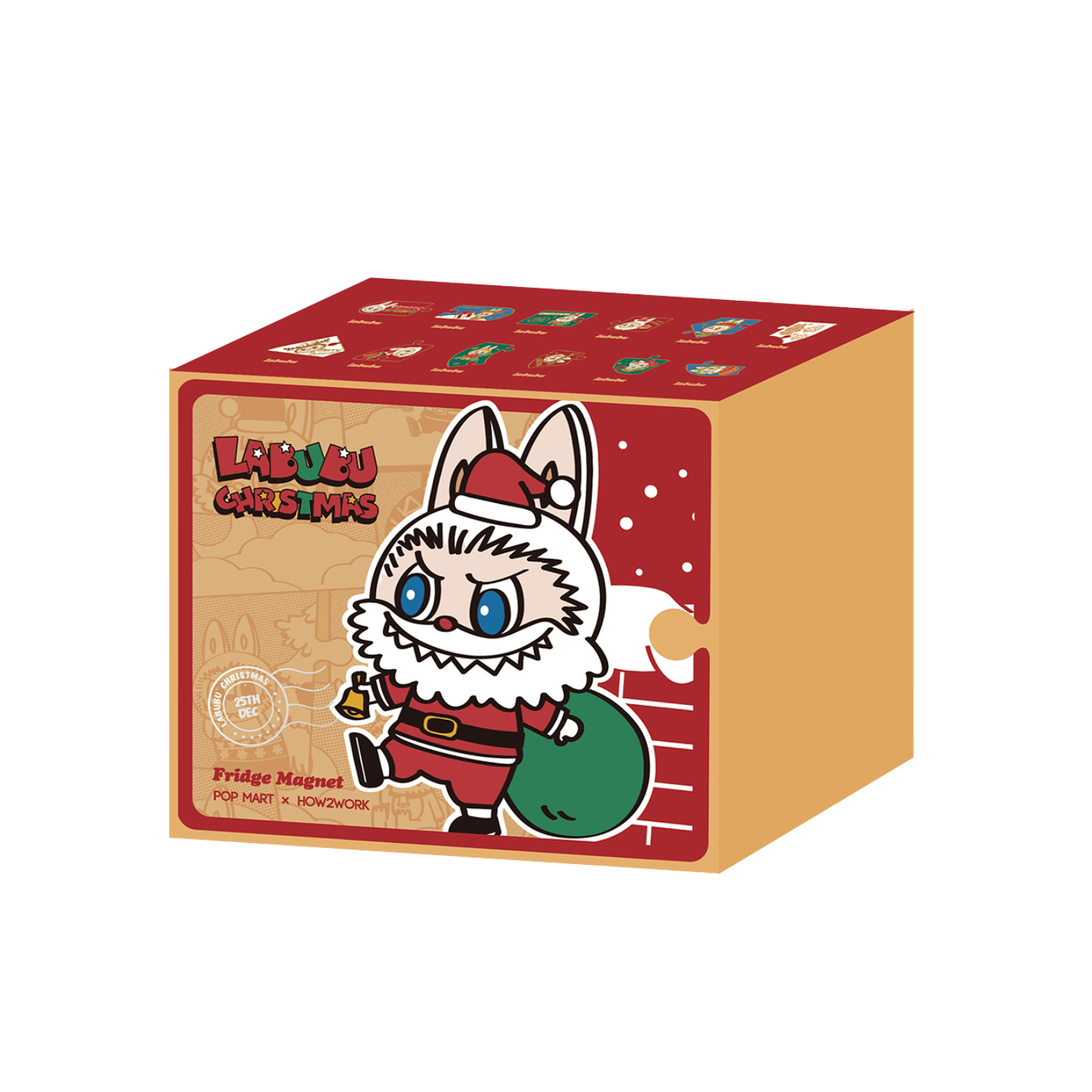 Labubu Christmas Magnet - Blind Box