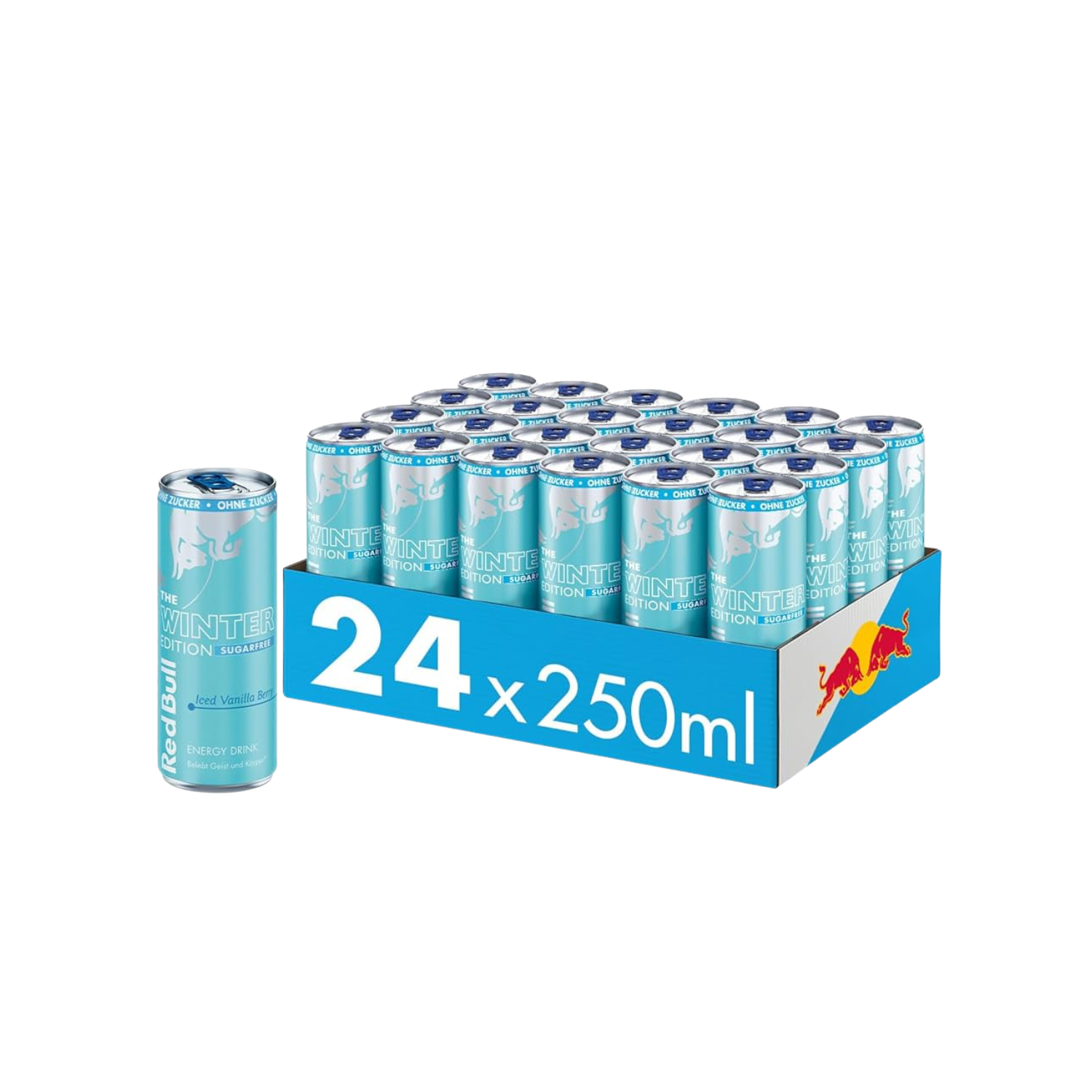 X24 Red Bull Iced Vanilla Berry Sugarfree 250ml