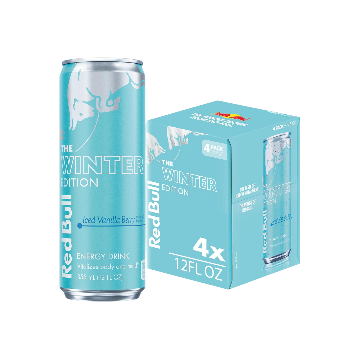 X4 Red Bull Iced Vanilla Berry 355ml