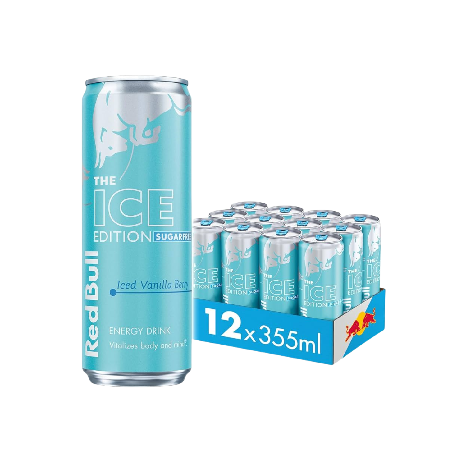 X12 Red Bull Iced Vanilla Berry Sugarfree 355ml