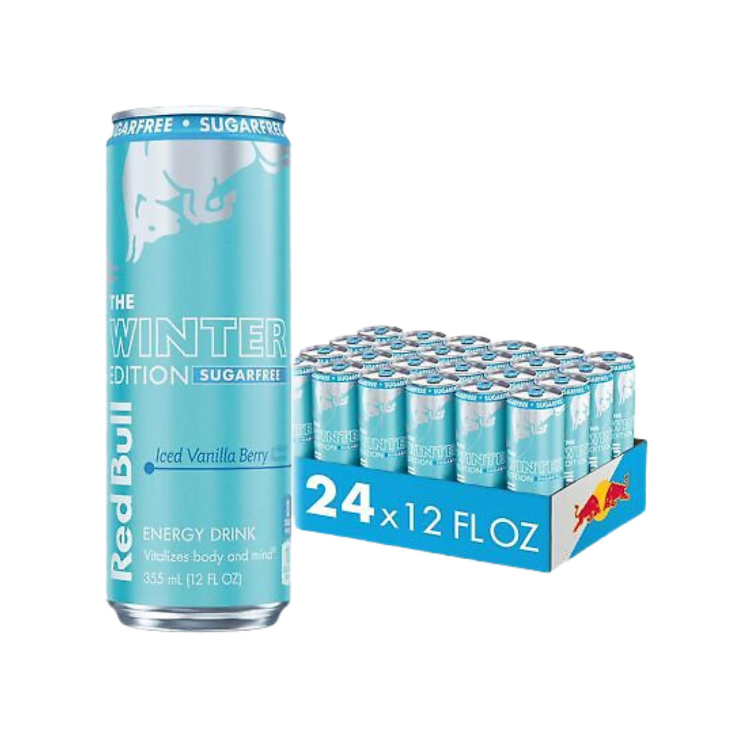 X24 Red Bull Iced Vanilla Berry Sugarfree 355ml