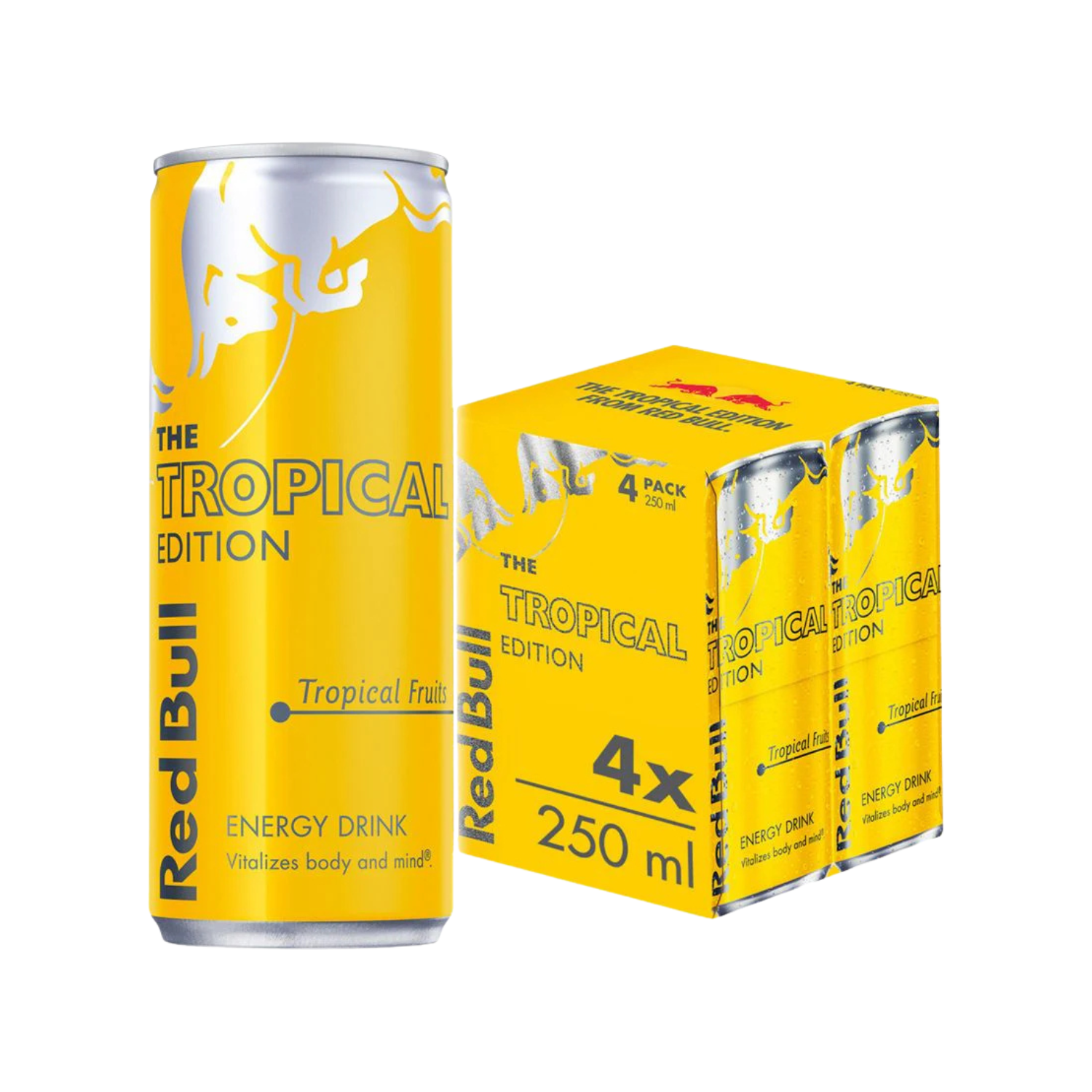 X4 Red Bull Tropical 250ml