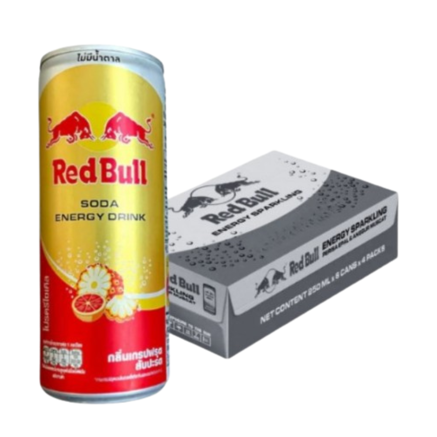 X24 Red Bull Thailand Grapefruit & Pineapple 250ml