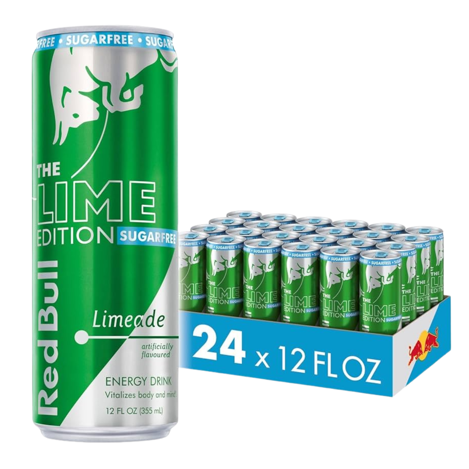 X24 Red Bull Lime Sugarfree 355ml