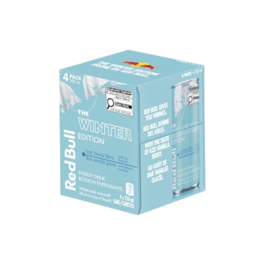 X4 Red Bull Iced Vanilla Berry 250ml