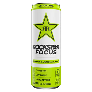 Rockstar Energy Focus Lemon Lime