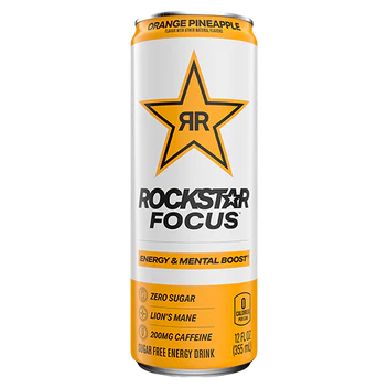 Rockstar Energy Focus Orange Pineapple