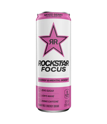 Rockstar Energy Focus Mixed Berry