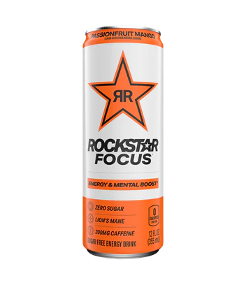Rockstar Energy Focus Passionfruit Mango