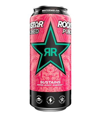 Rockstar Energy Punched Watermelon