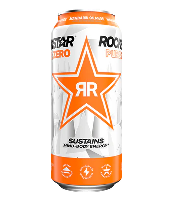 Rockstar Energy Pure Zero Mandarin Orange