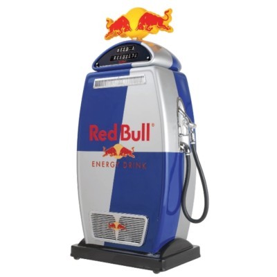 Red Bull Fridge Gas Pump