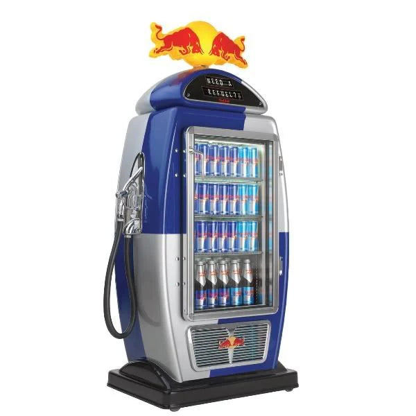Red Bull Fridge Gas Pump