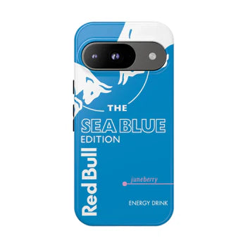 Google Pixel Case Red Bull Sea Blue