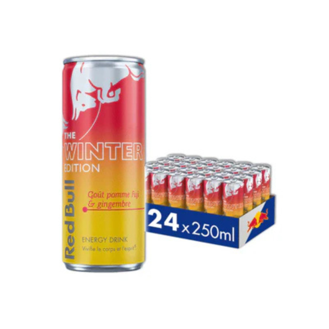 X24 Red Bull Fuji Apple Ginger 250ml