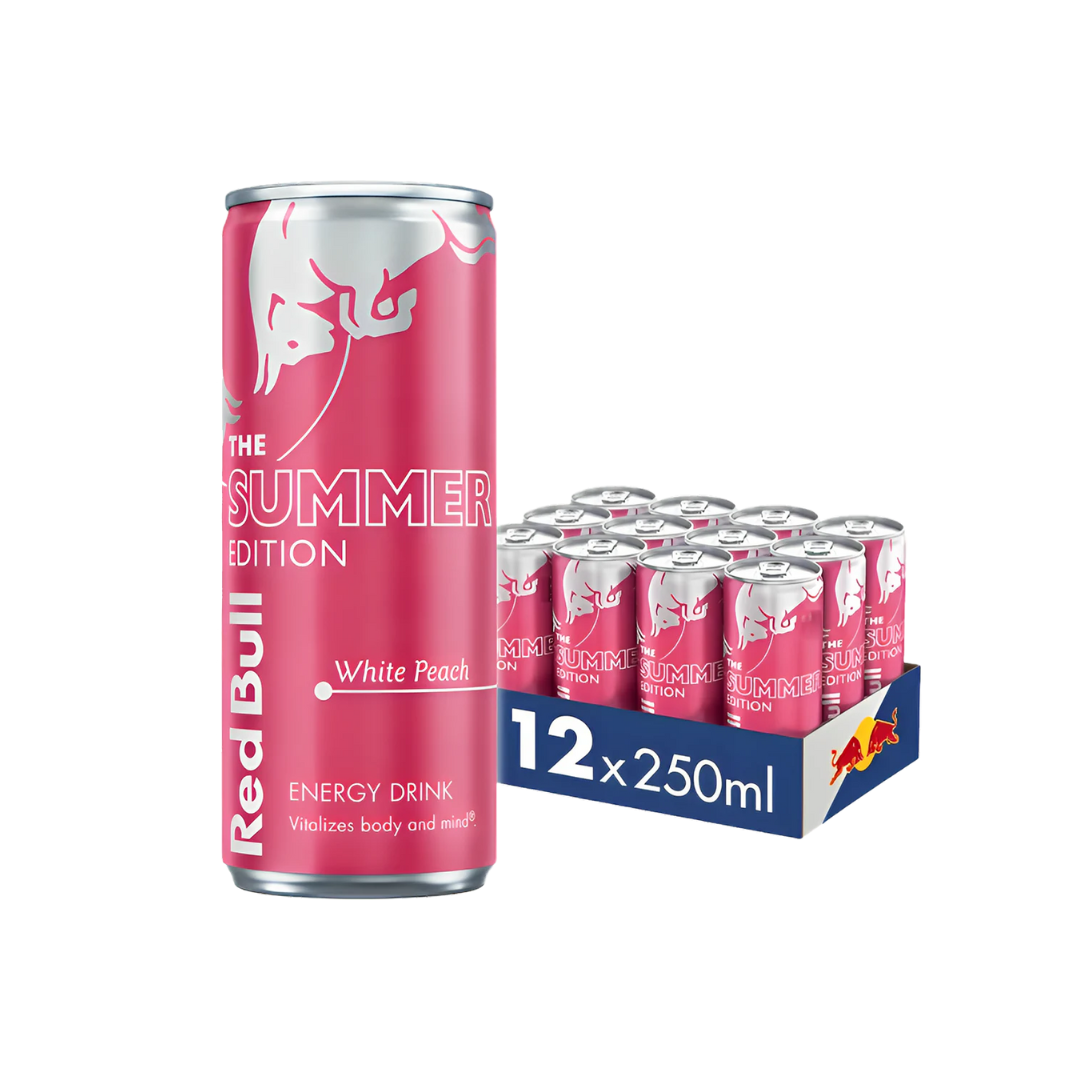 X12 Red Bull White Peach 250ml