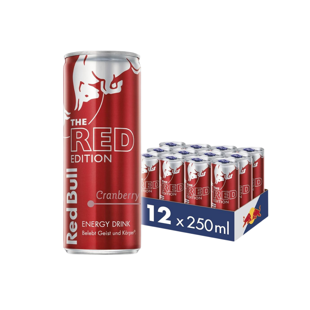 X12 Red Bull Cranberry 250ml