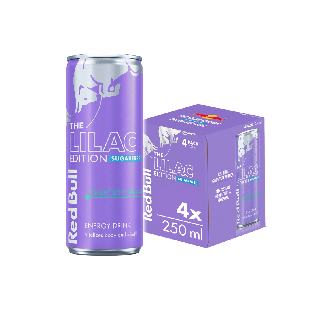 X4 Red Bull Woodruff & Grapefruit Sugarfree 250ml