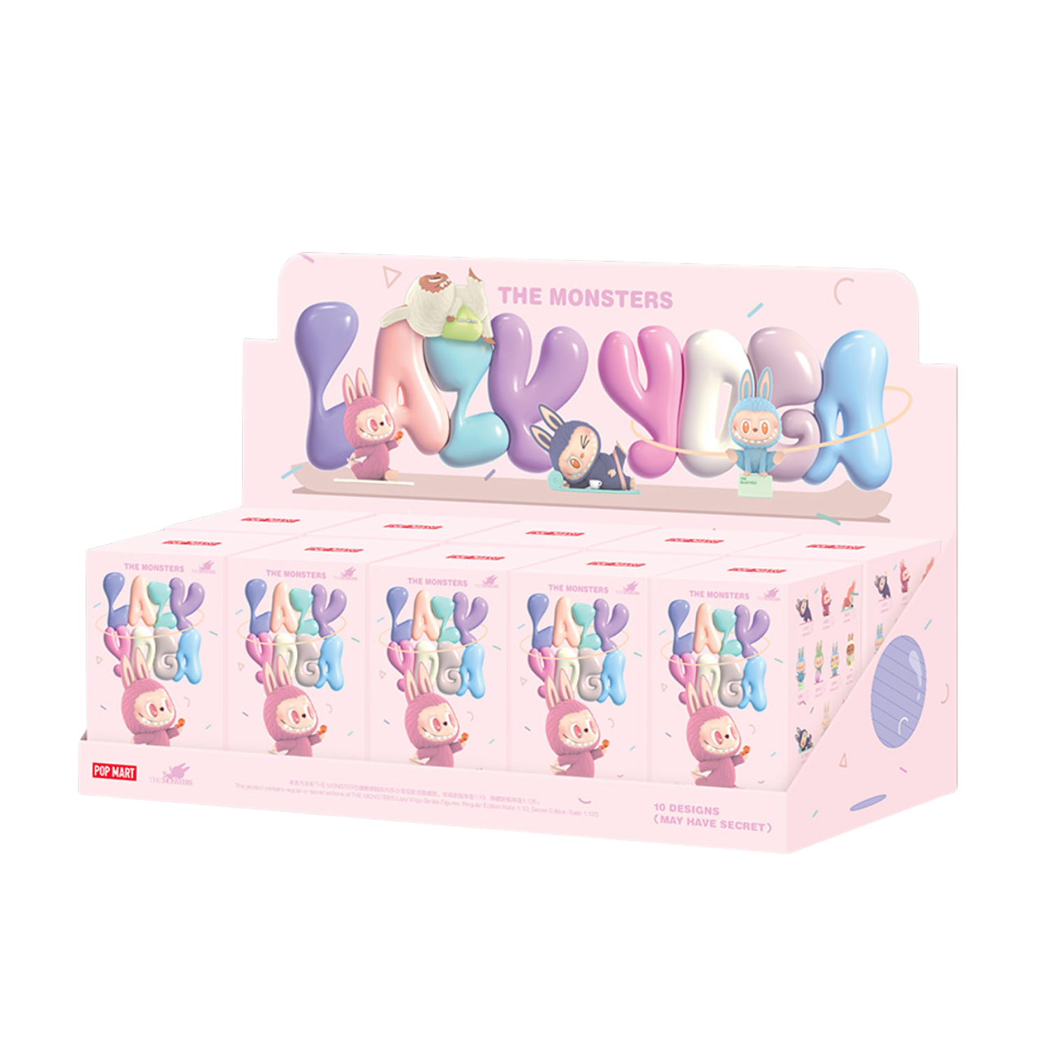 Labubu Lazy Yoga - Whole Set