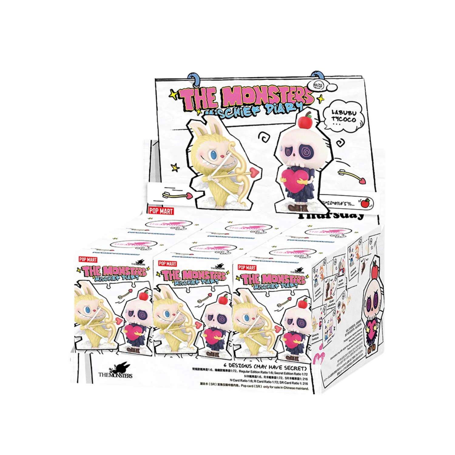 Labubu Mischief Diary - Whole Set