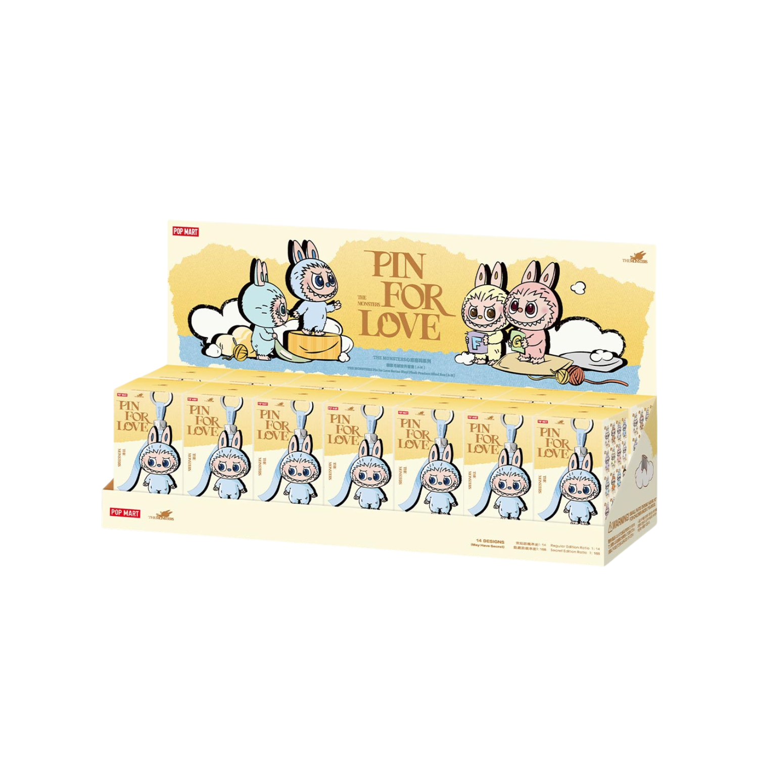 Labubu Pin For Love - Whole Set
