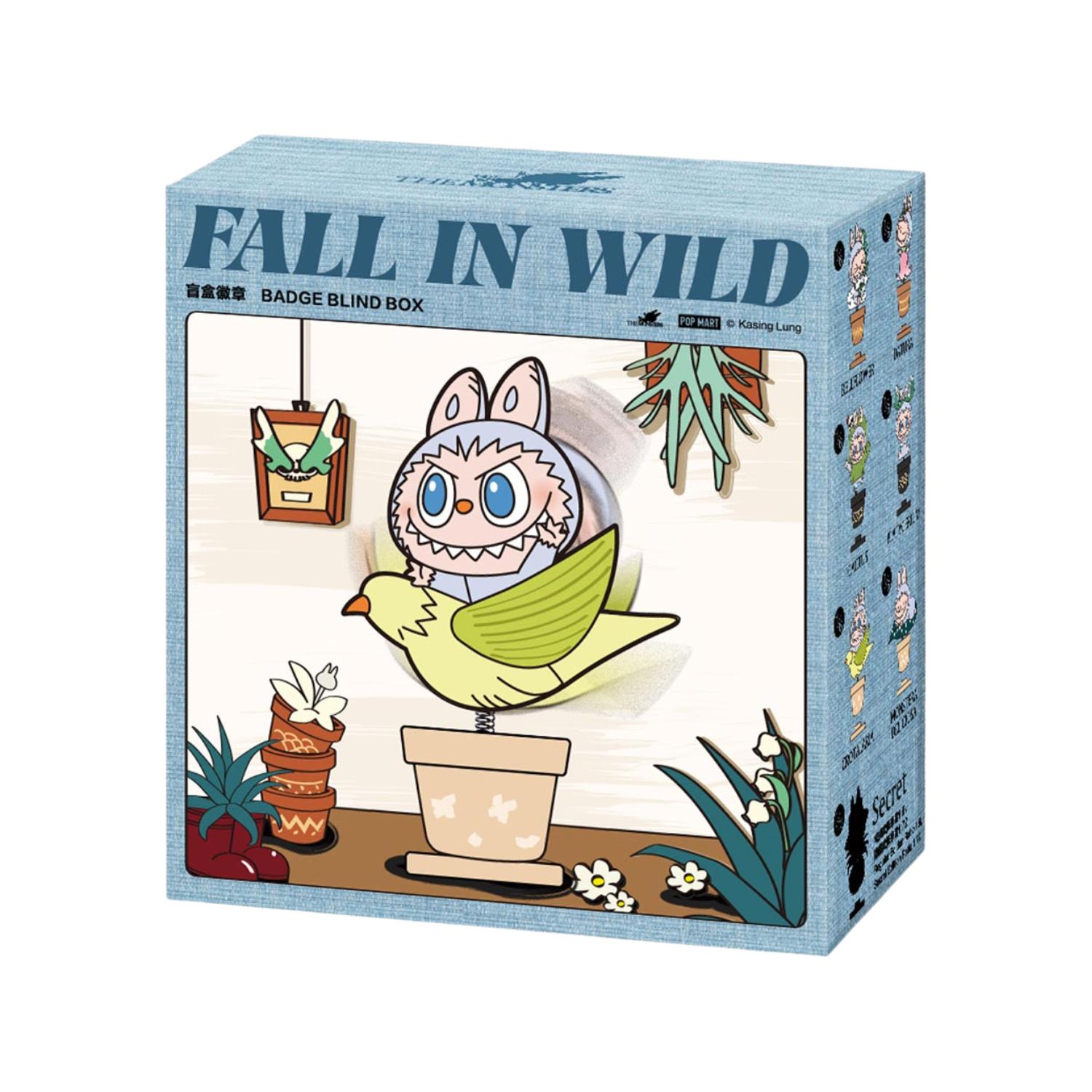Labubu Fall In Wild Badge - Blind Box