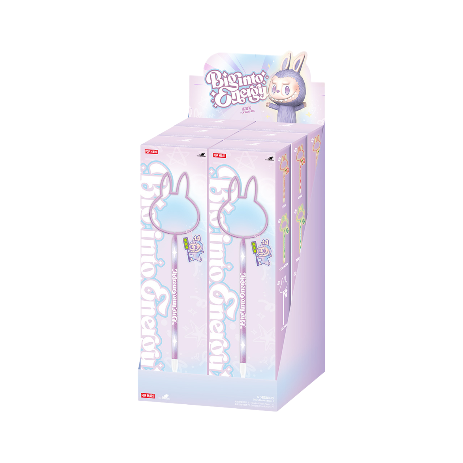 Labubu Big Into Energy Pen - Whole Set