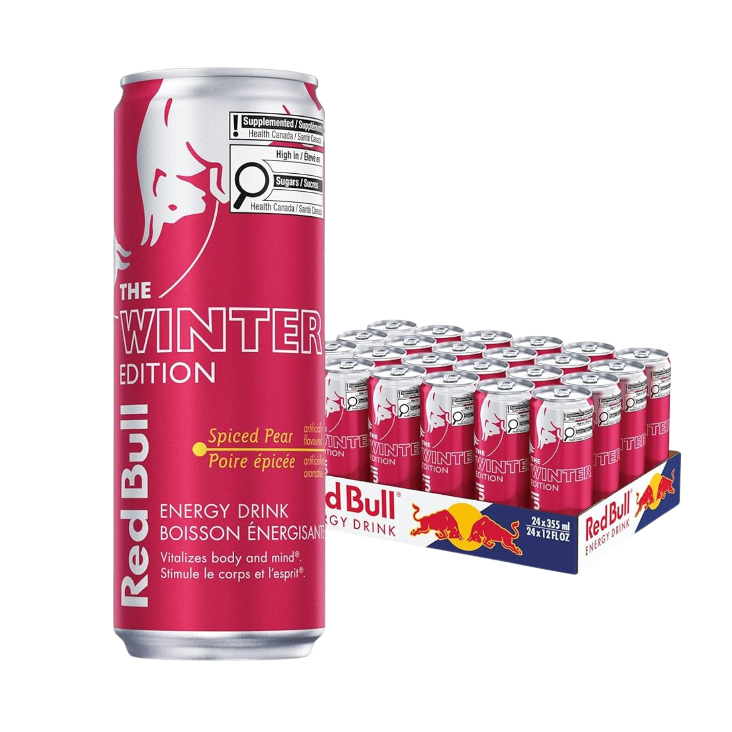 X24 Red Bull Spiced Pear 355ml