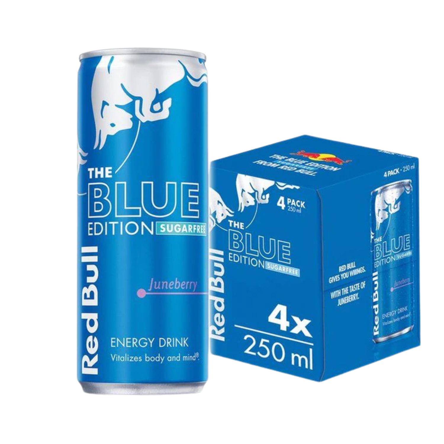 X4 Red Bull Juneberry Sugarfree 250ml