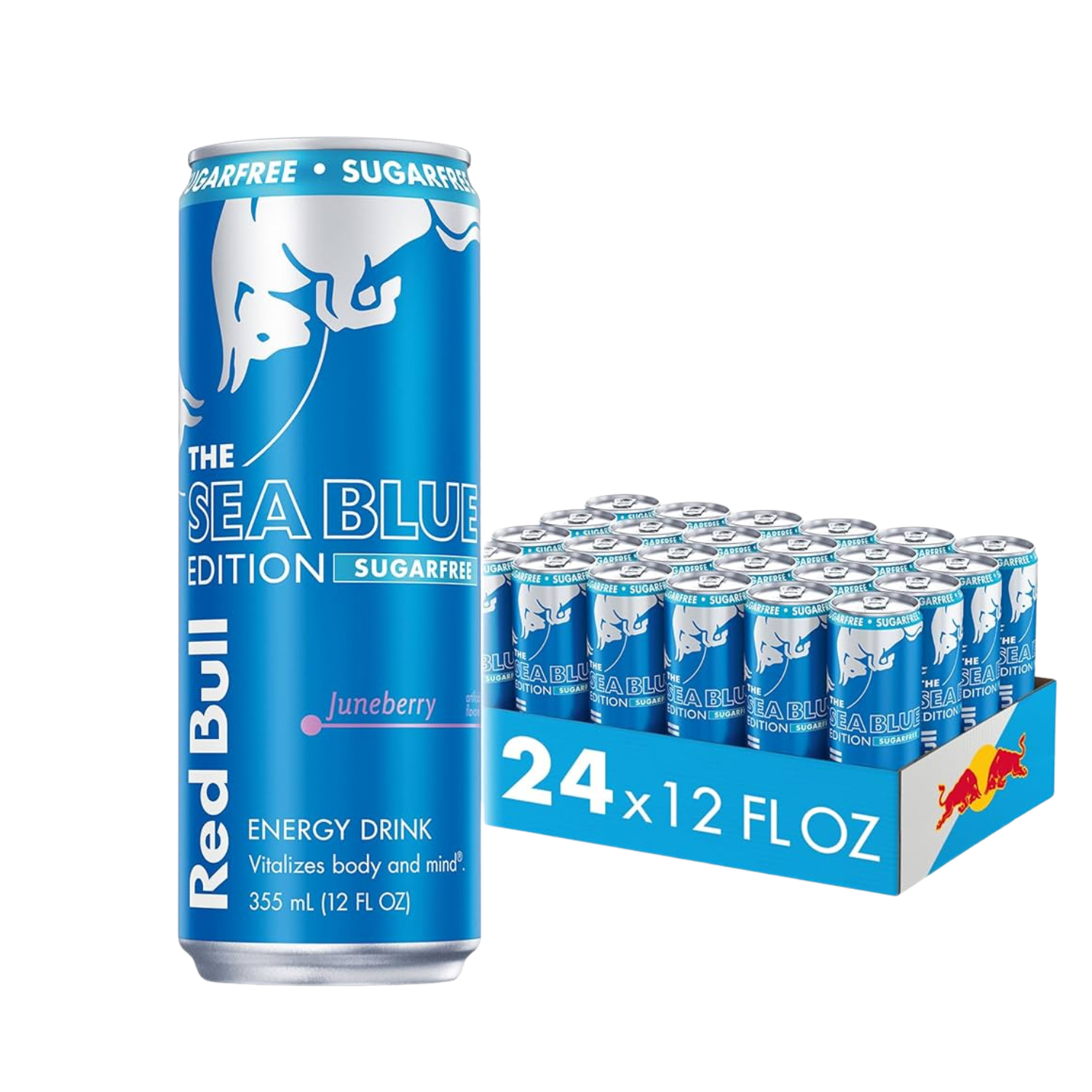 X24 Red Bull Juneberry Sugarfree 355ml
