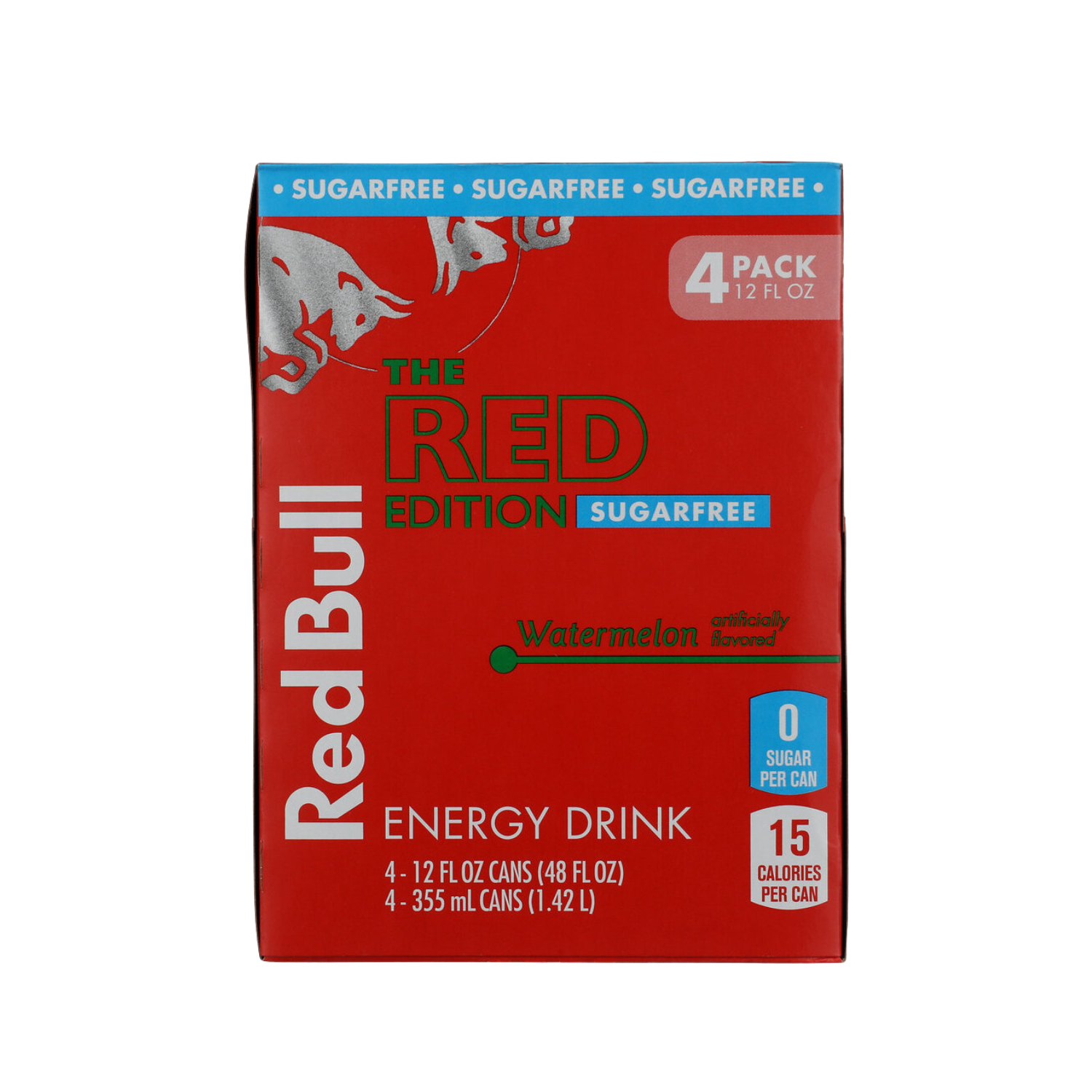 X4 Red Bull Watermelon Sugarfree 355ml