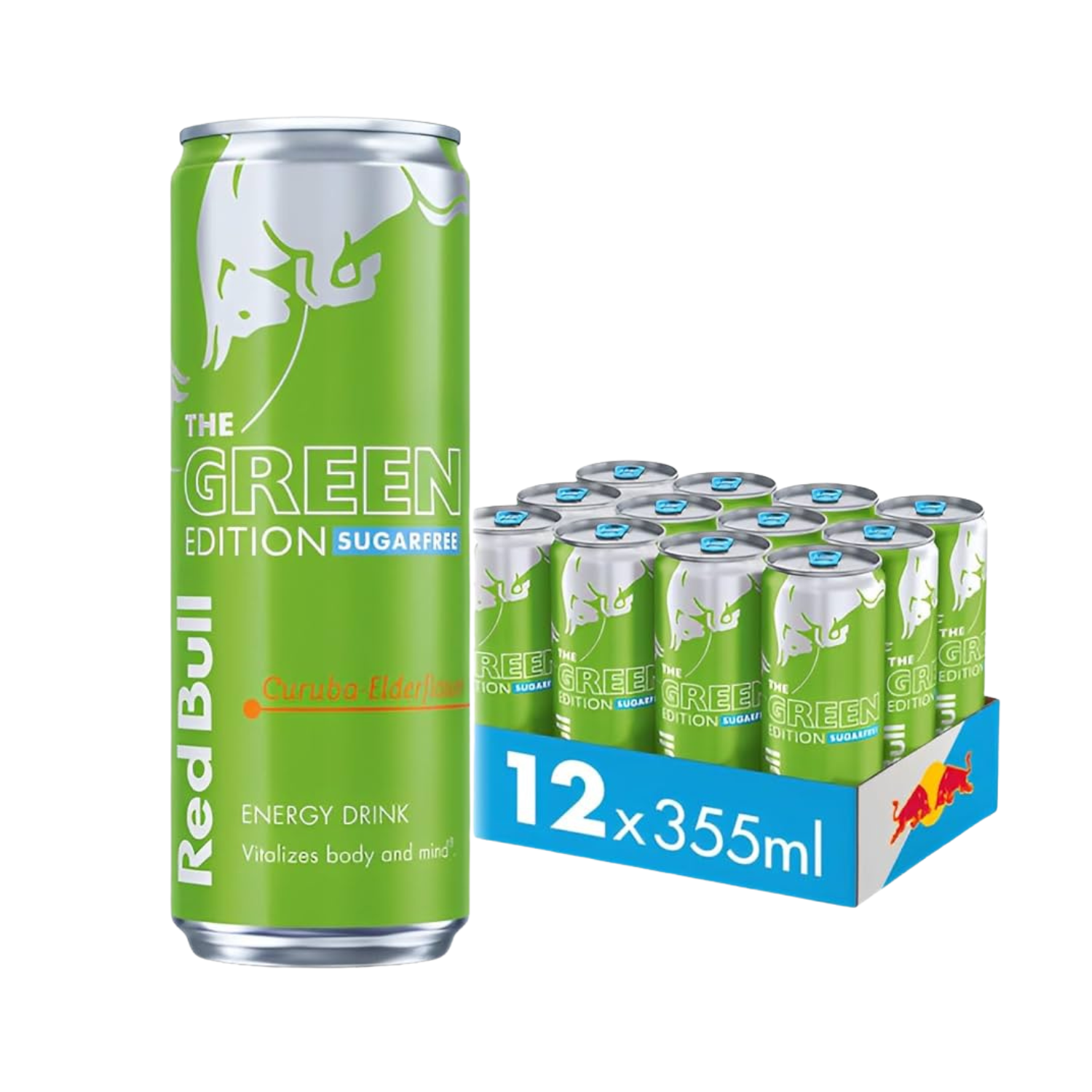 X12 Red Bull Curuba Elderflower Sugarfree 355ml