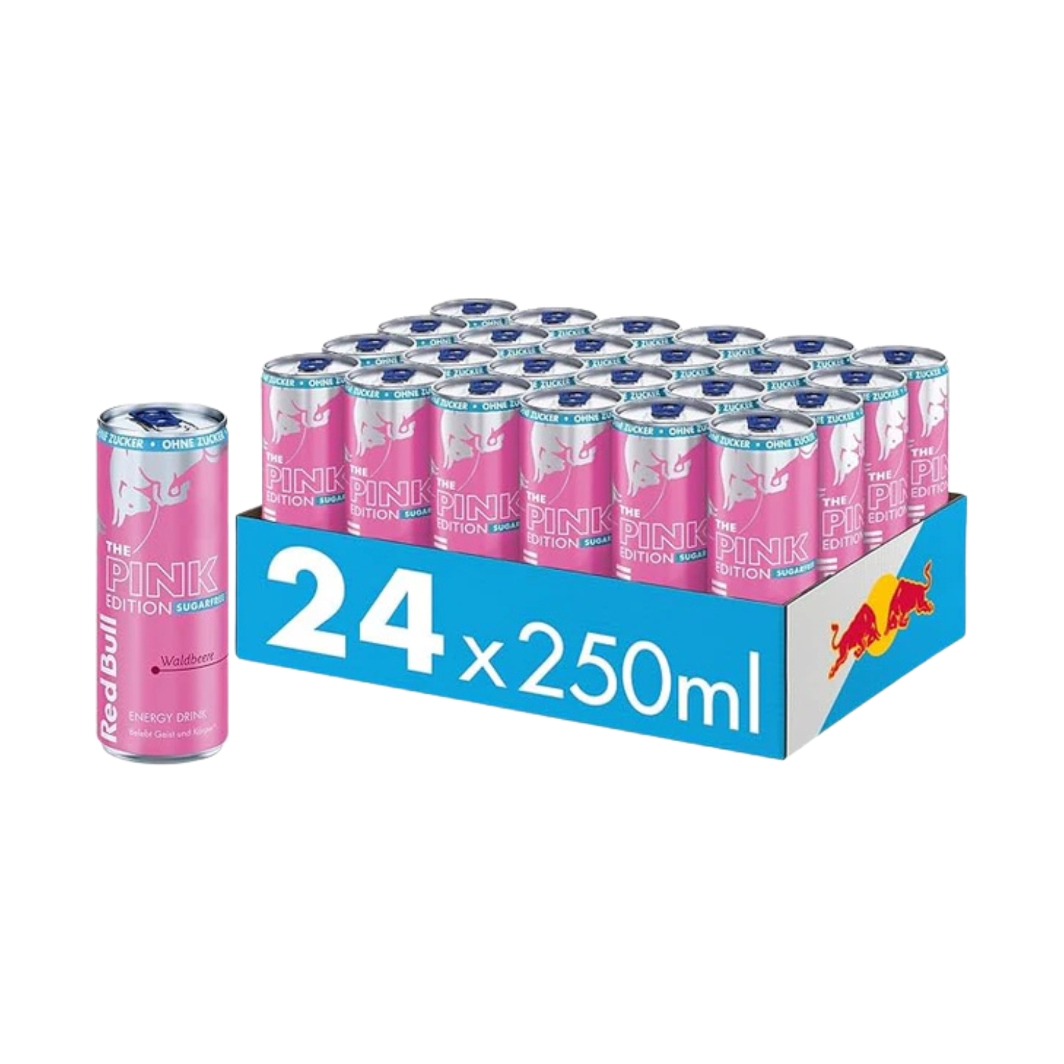 X24 Red Bull Wild Berries Sugarfree 250ml
