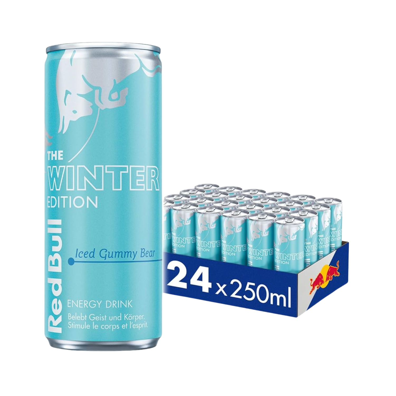 X24 Red Bull Iced Gummy Bear 250ml