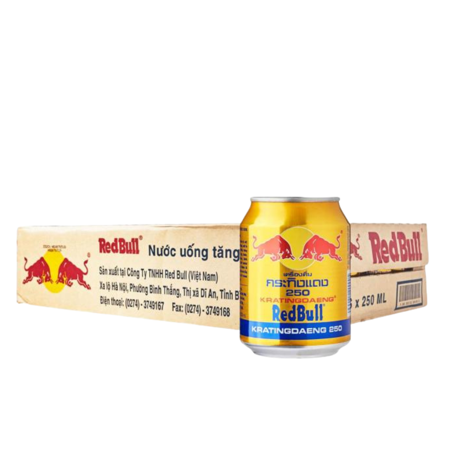 X24 Red Bull Thailand Krating Daeng 250ml