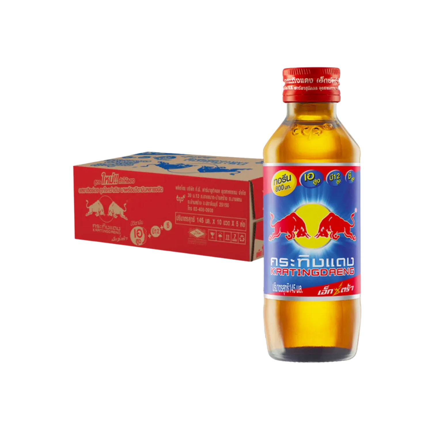 X50 Red Bull Thailand Krating Daeng Bottle 150ml
