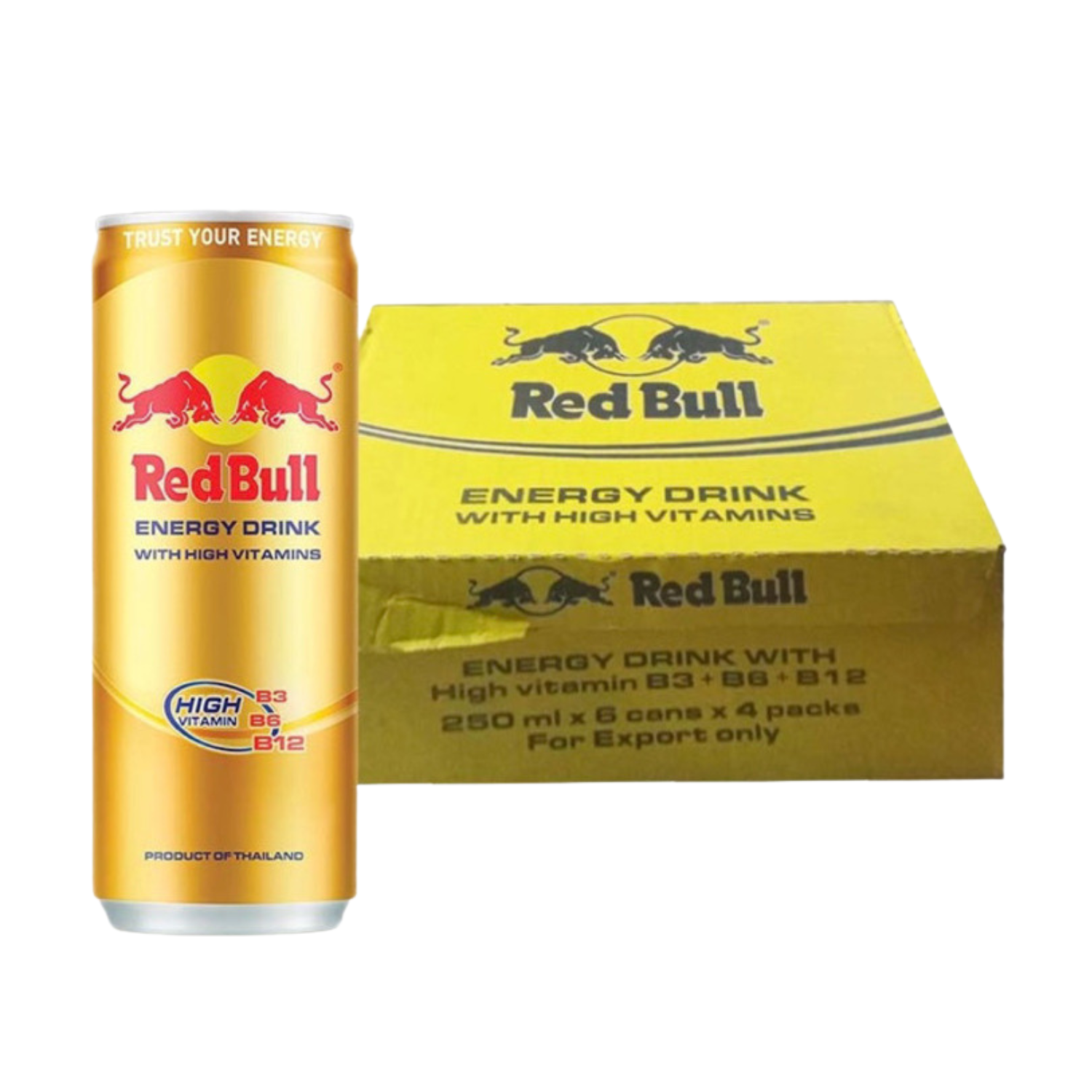 X24 Red Bull Cambodia High Vitamines 250ml