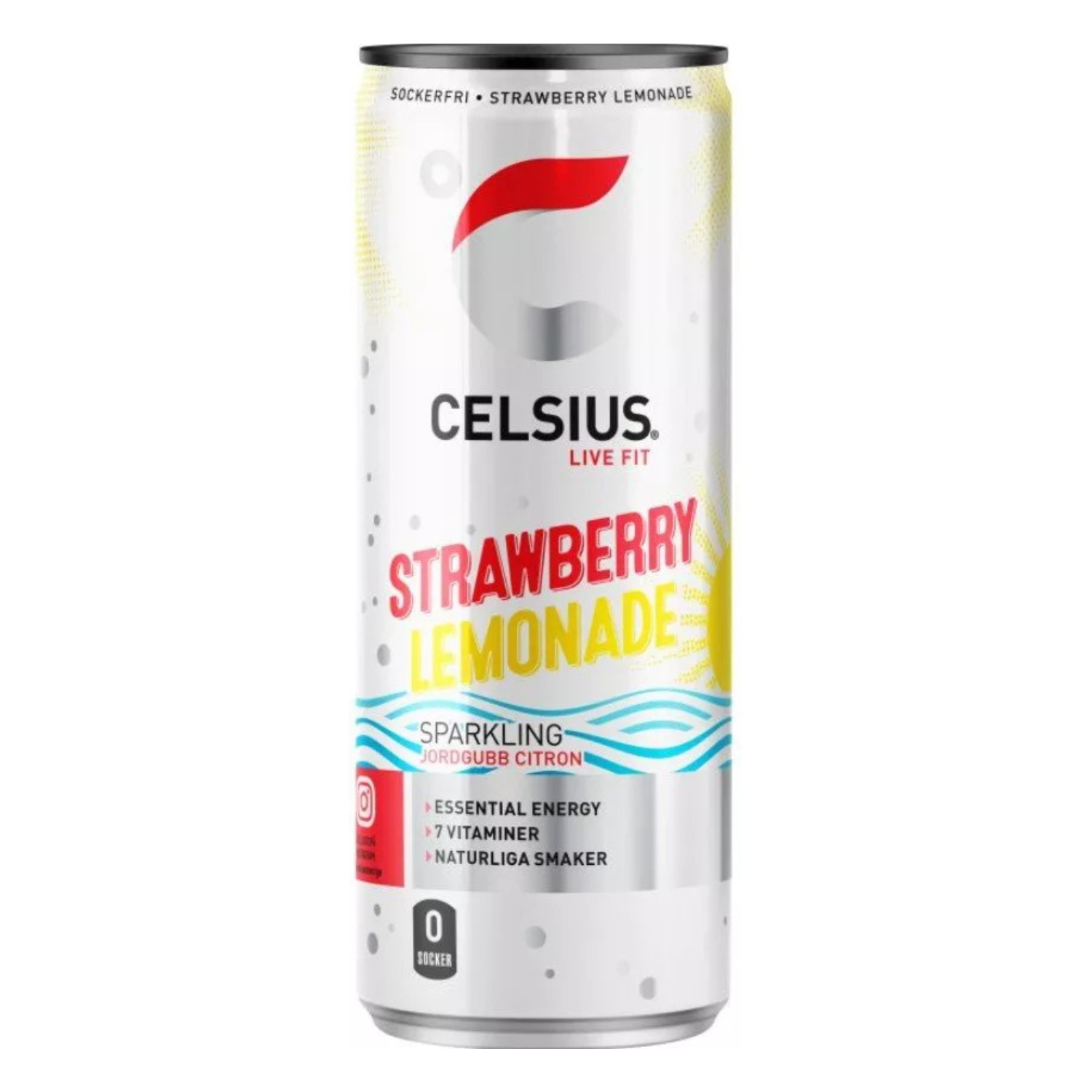 Celsius Strawberry Lemonade