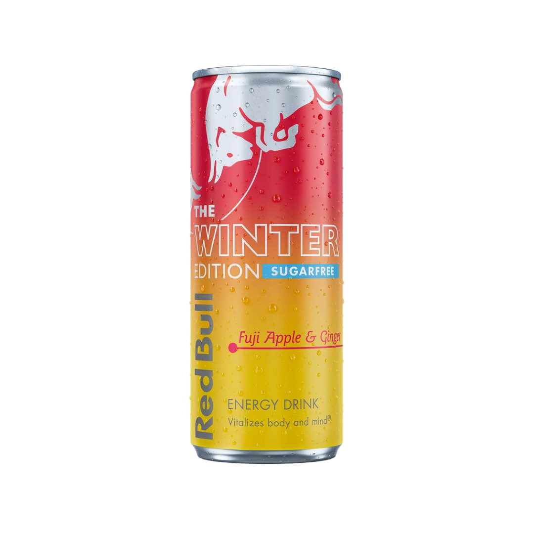 Red Bull Fuji Apple Ginger Sugarfree 250ml