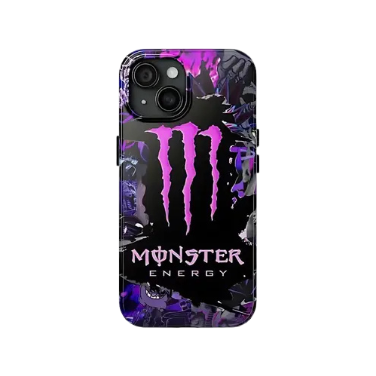 Monster Energy iPhone Case Purple