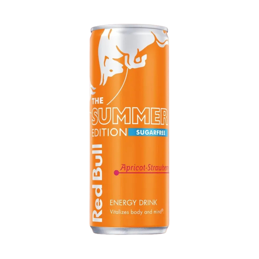 Red Bull Apricot Strawberry Sugarfree 250ml