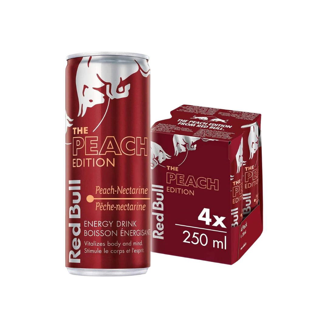 X4 Red Bull Peach 250ml