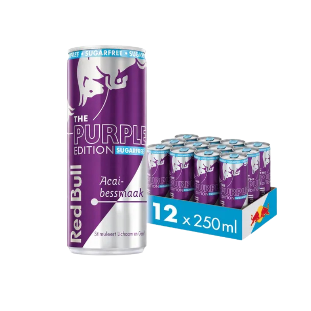 X12 Red Bull Acai Sugarfree 250ml