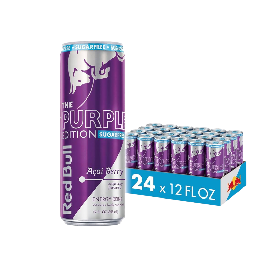 X24 Red Bull Acai Sugarfree 355ml