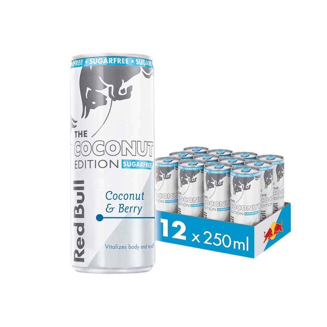 X12 Red Bull Coconut Berry Sugarfree 250ml