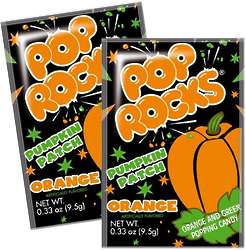 2 Pop Rocks Halloween Pumpkin Patch Orange