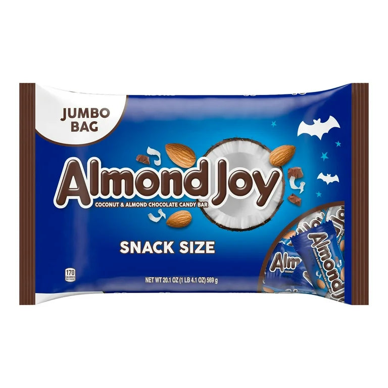 Almond Joy Coconut Almond Chocolate Snack Size Halloween