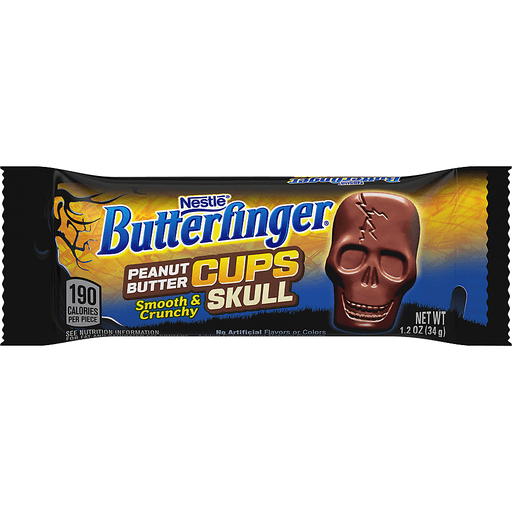 Butterfinger Peanut Butter Cup Skull Single